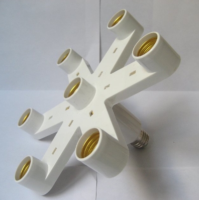 E27-7E27 conversion lamp holder